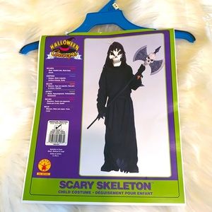 Halloween Costume Scary Skeleton Child            Costume    Age 5 - 7 years old